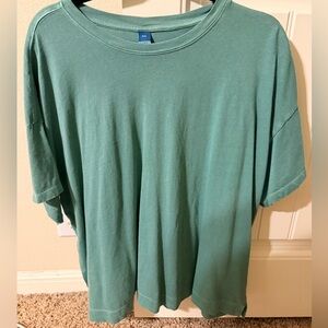 Old Navy Green Short Sleeve T-Shirt